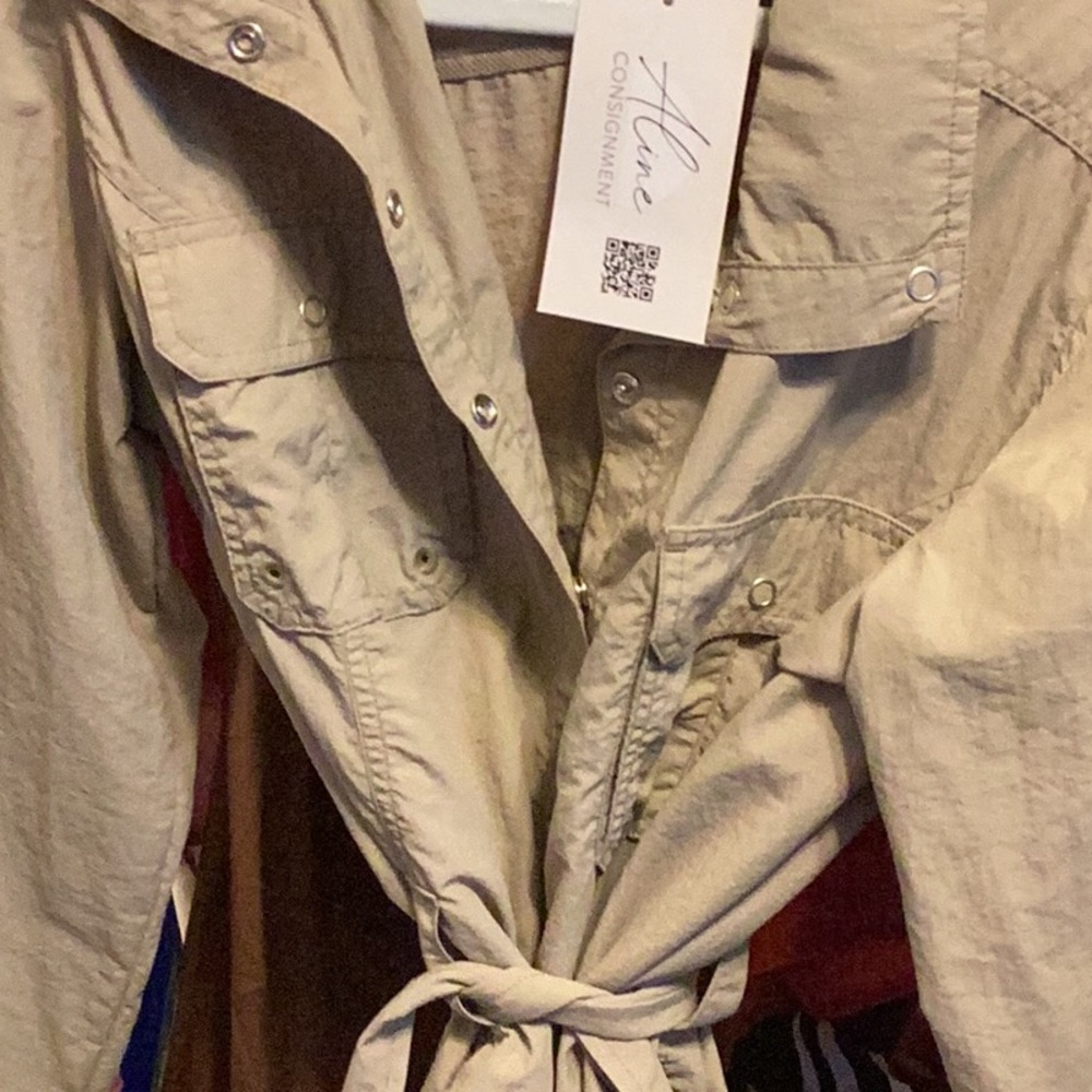 LUCY LIGHTWEIGHT JACKET BEIGE - Picture 3 of 3